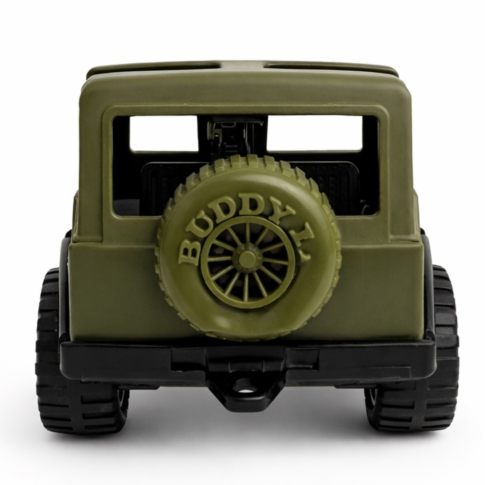Vintage Buddy L Army Jeep T-5278 Hong Kong 6โ Military Toy Vehicle - Picture 4 of 7